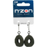 Груз DAIWA N´ZON Oval Bomb 20г 2шт 13368-020