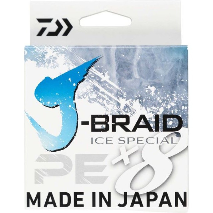 Шнур DAIWA J-Braid Ice Special x8E 0,18mm-50m Island Blue 40003071
