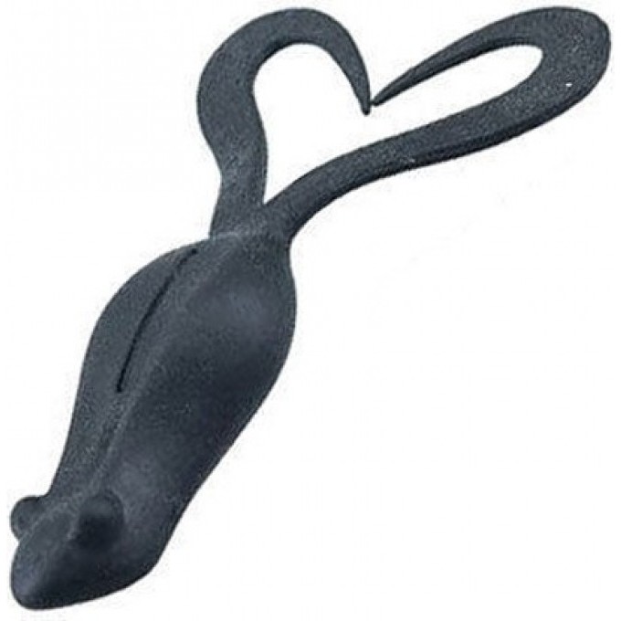 Силиконовая приманка DAIWA Kikker Curly (8,2см) Black 07432823