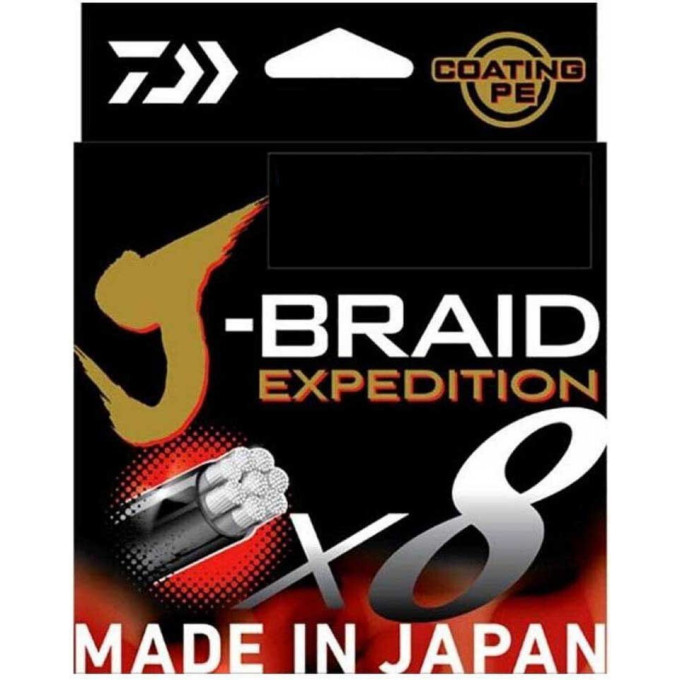 Леска DAIWA J-BRAID EXPEDITION×8E 0,06mm-150m DARK GREEN 12551-006